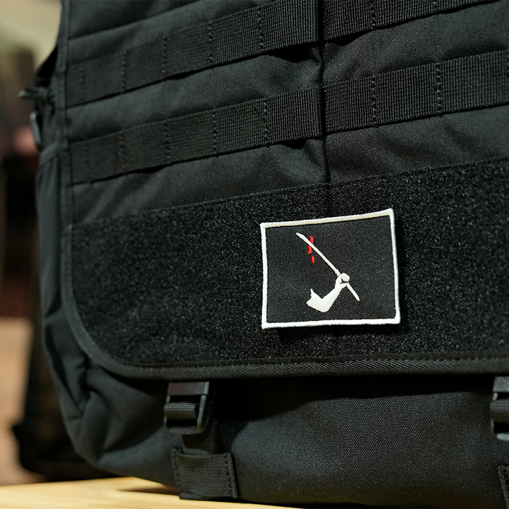 แพทช์ปัก VALOR PX - Embroidered Patch "Jolly Roger" อาร์มติดเสื้อ ขนาด 8cm x 5cm