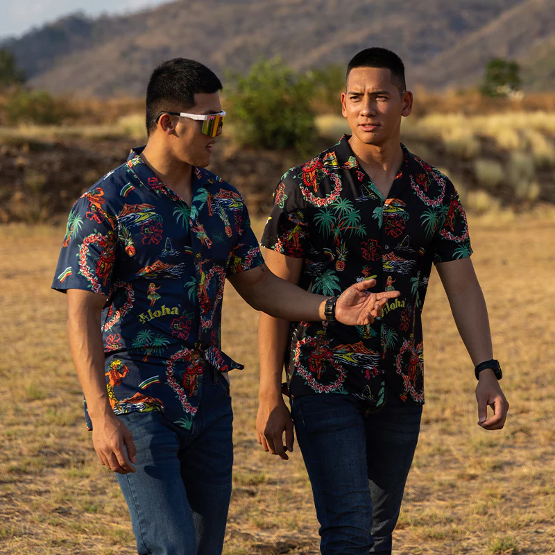 เสื้อฮาวาย VALOR PX - Aloha Vibe Hawaii Shirts