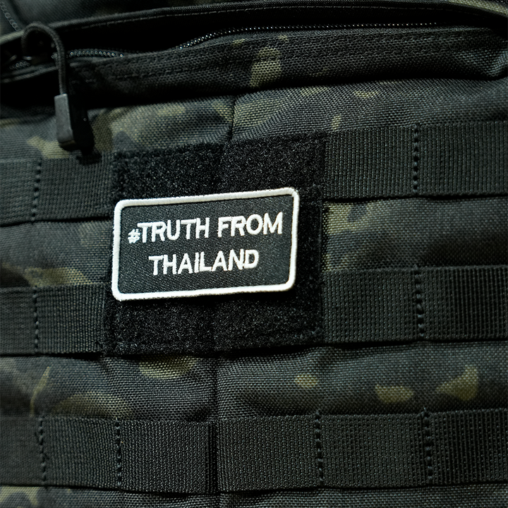 แพทช์ปัก VALOR PX - Embroidered Patch "#Truth From Thailand" อาร์มติดเสื้อ ขนาด 7.6cm x 3.8cm