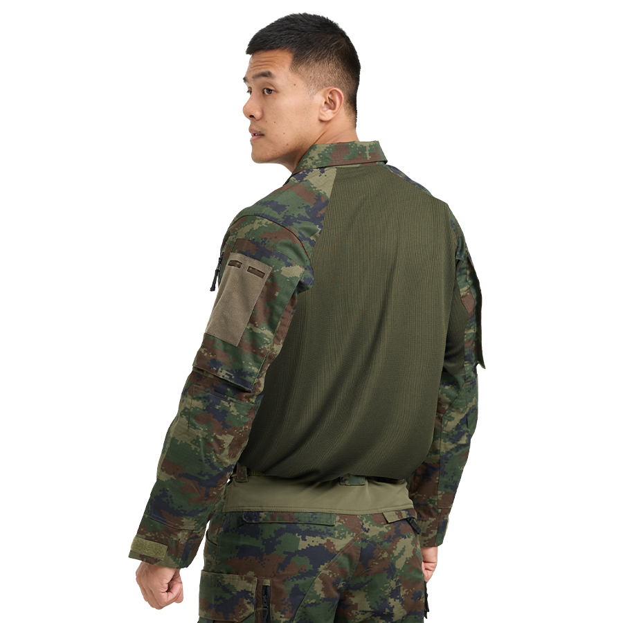 VALOR PX - NATIVE COMBAT SHIRT [RTN] เสื้อคอมแบทลายพราง ทหารเรือ