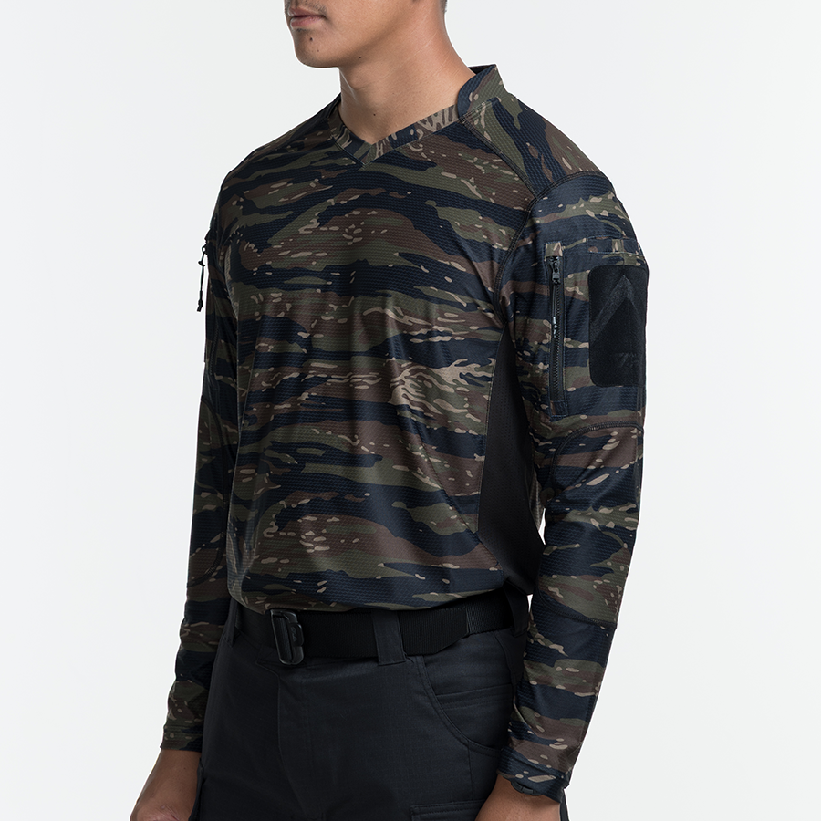 เสื้อทหาร แขนยาว VALOR PX - Standard Operation Shirt, SOS Gen2 เสื้อลายพราง คอวี