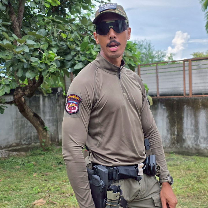 เสื้อทหารแขนยาว VALOR PX - Original Training Long Sleeve Shirt (OTS)