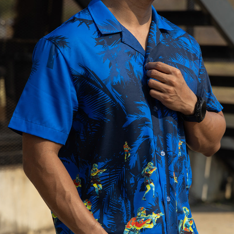 VALOR PX - Predator Vision Hawaii Shirt [Navy]