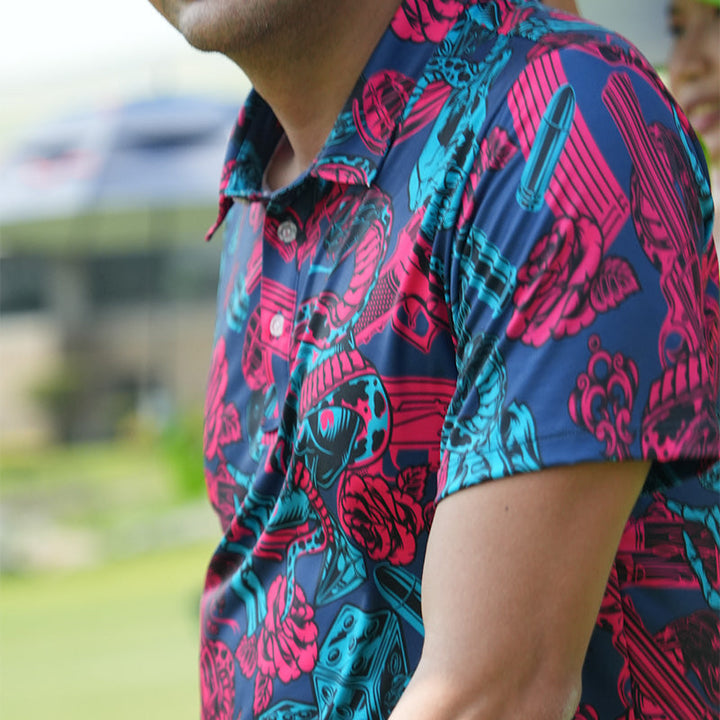VALOR PX - Venom Royale Polo Hawaii Shirt