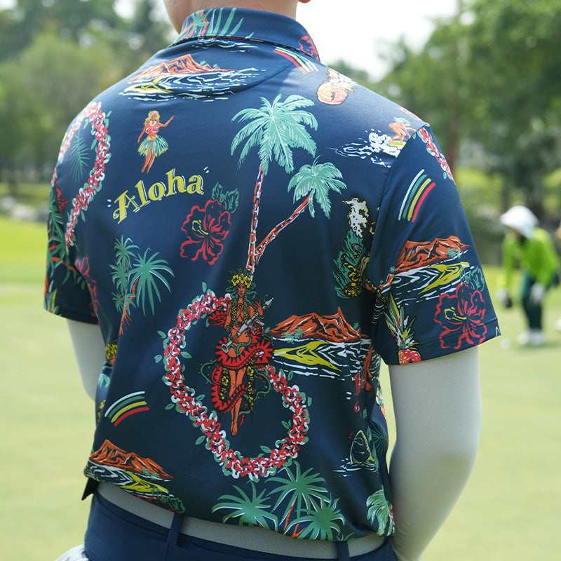 เสื้อโปโลฮาวาย VALOR PX - Aloha Vibe Polo Hawaii Shirts