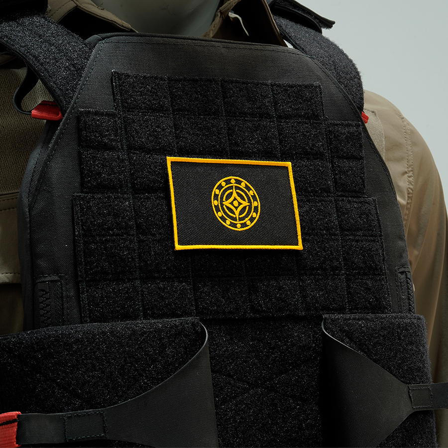 Valor PX - Embroidered Patch BLACK"LANNA"