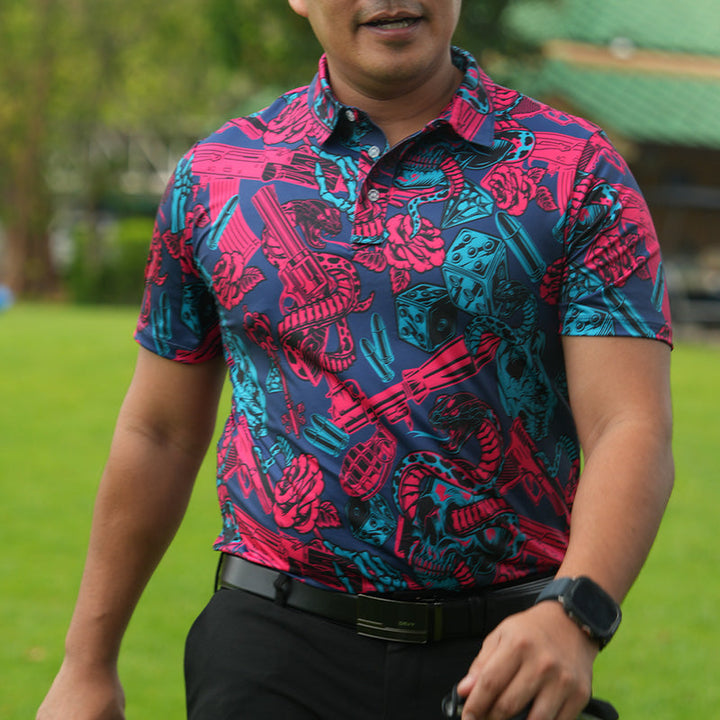 VALOR PX - Venom Royale Polo Hawaii Shirt