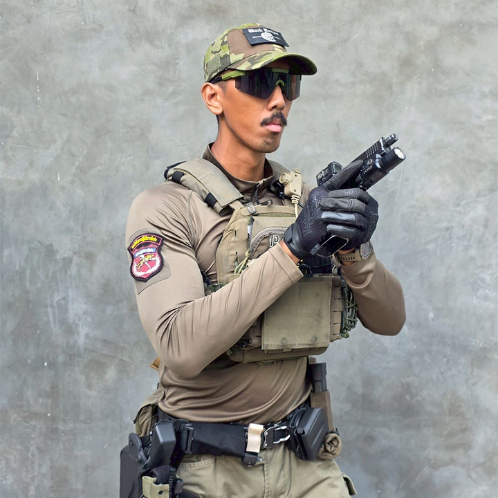 เสื้อทหารแขนยาว VALOR PX - Original Training Long Sleeve Shirt (OTS)