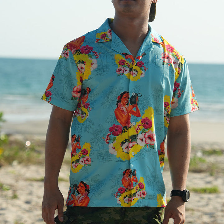 เสื้อฮาวาย VALOR PX - Girl Bomb Hawaii Shirts