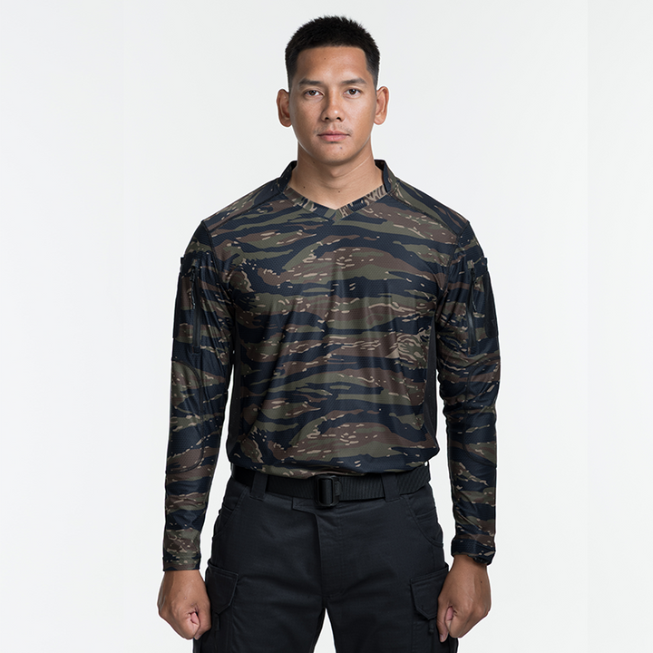 VALOR PX - Standard Operation Shirt, SOS Gen2 (Tiger Stripe ลายพรางตำรวจพลร่ม)