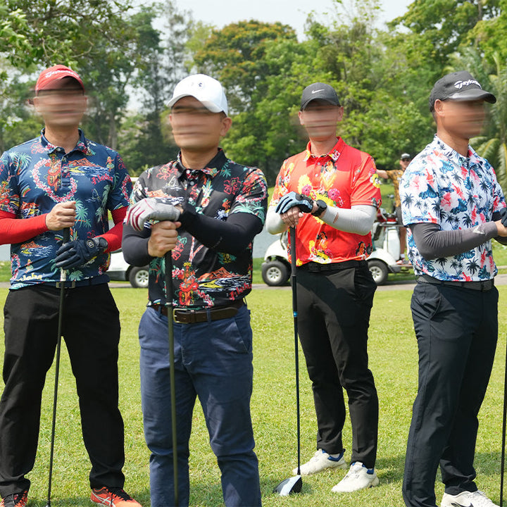 VALOR PX - Aloha Vibe Polo Hawaii Shirts