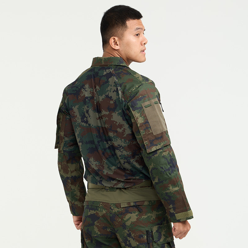 Valor PX - NATIVE COMBAT SHIRT [RTN] เสื้อคอมแบทลายพราง ทหารเรือ