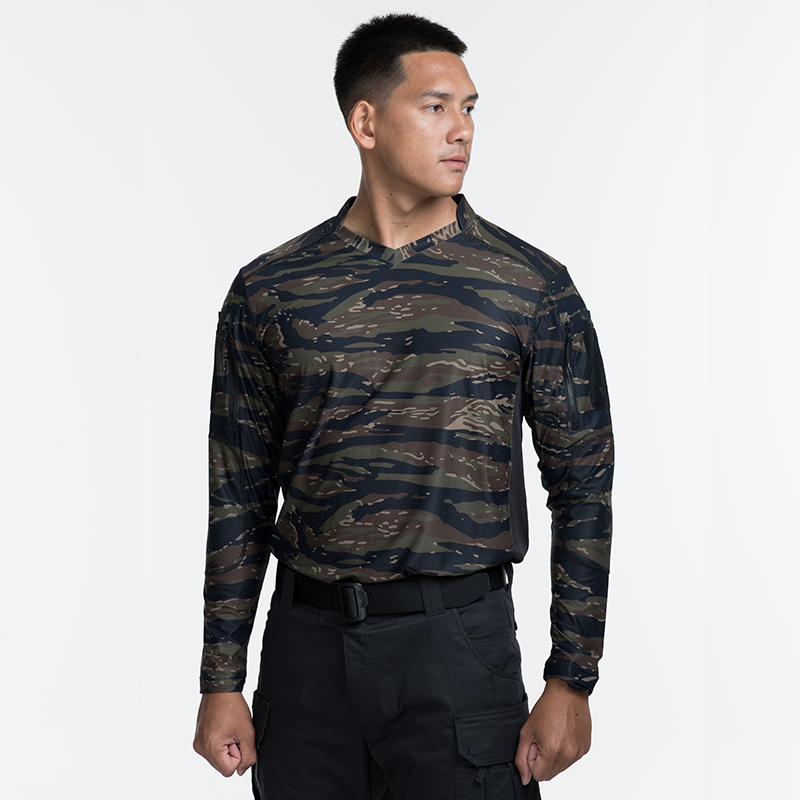 VALOR PX - Standard Operation Shirt, SOS Gen2 (Tiger Stripe ลายพรางตำรวจพลร่ม)