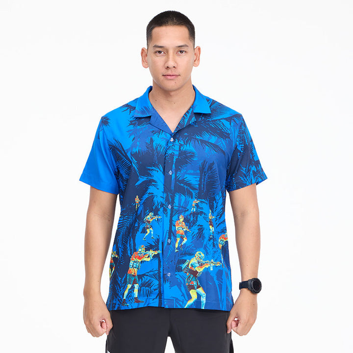 VALOR PX - Predator Vision Hawaii Shirt [Navy]