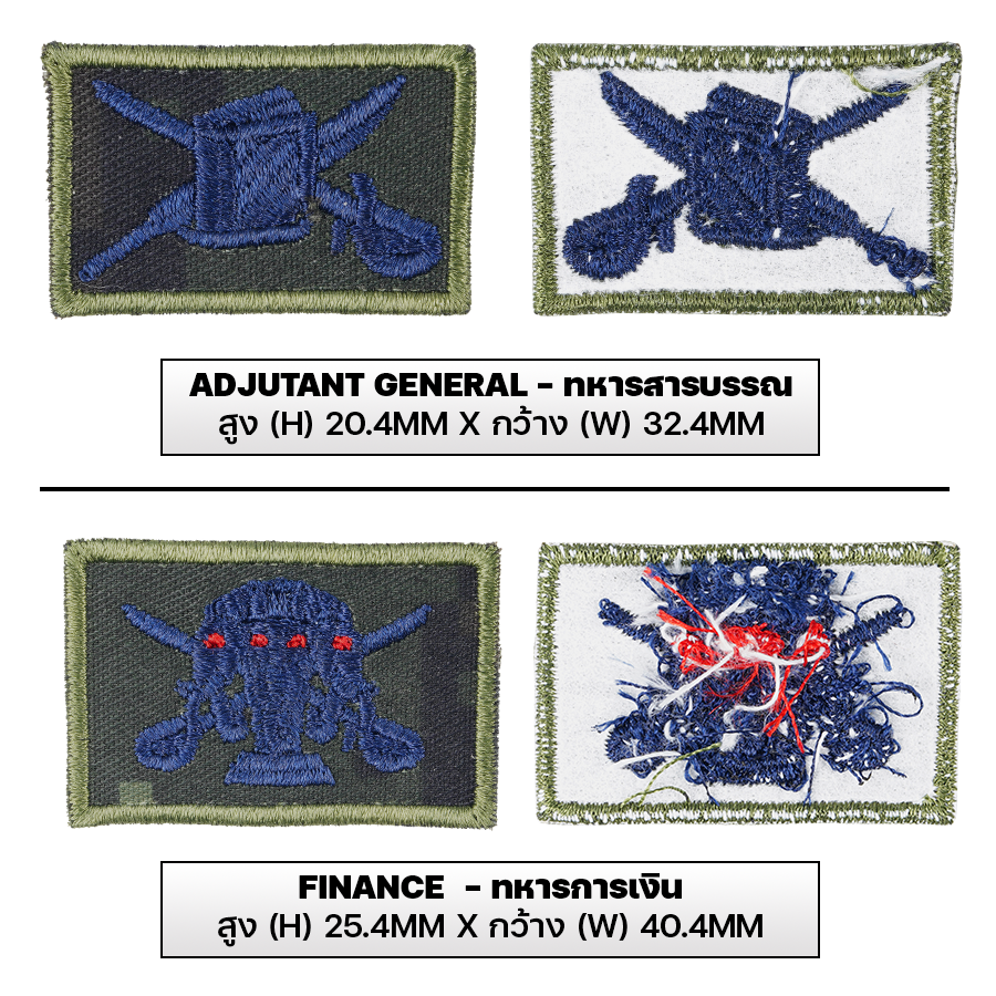 VALOR PX - Branch Insignia Royal Thai Army