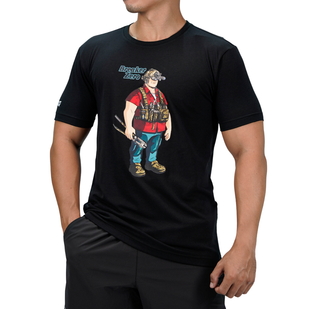 เสื้อยืดสกรีนลาย VALOR PX - Breaker Zero T-Shirt เสื้อใส่เที่ยว ลายกราฟิก