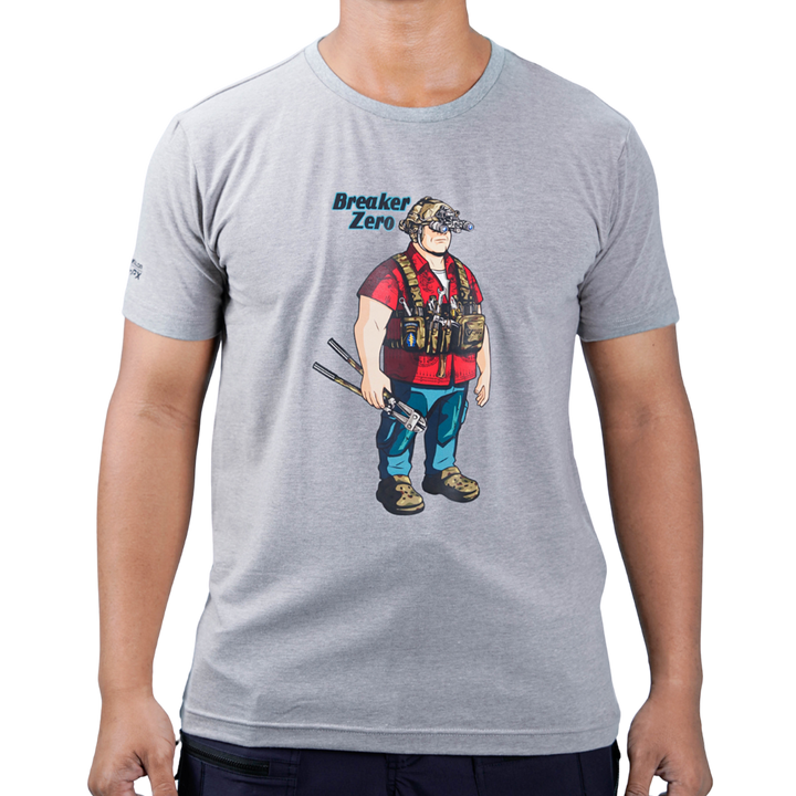 เสื้อยืดสกรีนลาย VALOR PX - Breaker Zero T-Shirt เสื้อใส่เที่ยว ลายกราฟิก