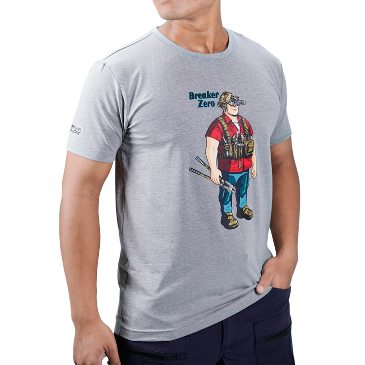 เสื้อยืดสกรีนลาย VALOR PX - Breaker Zero T-Shirt เสื้อใส่เที่ยว ลายกราฟิก