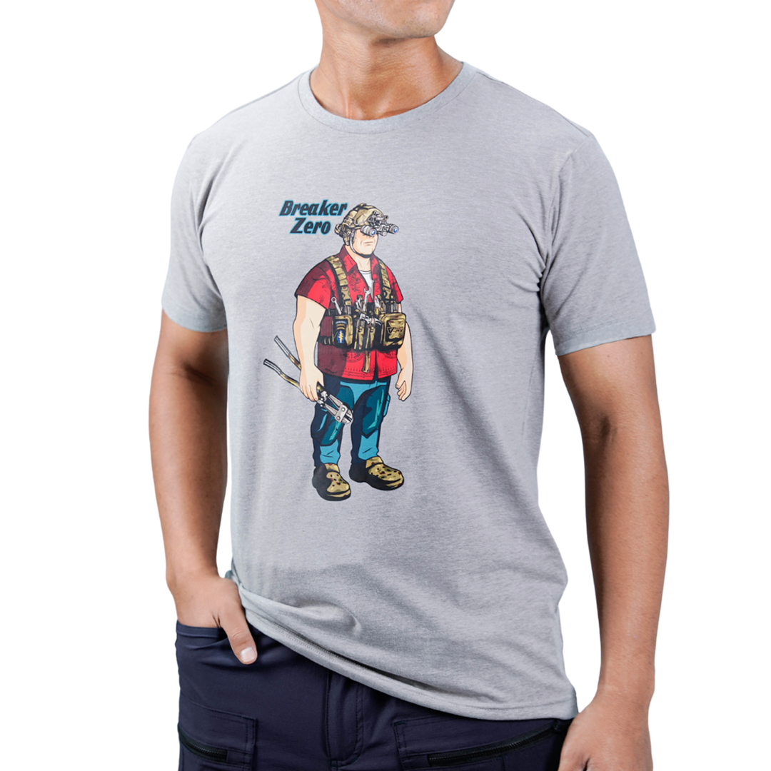 เสื้อยืดสกรีนลาย VALOR PX - Breaker Zero T-Shirt เสื้อใส่เที่ยว ลายกราฟิก