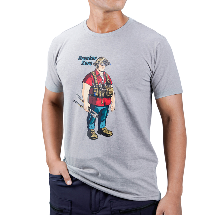 เสื้อยืดสกรีนลาย VALOR PX - Breaker Zero T-Shirt เสื้อใส่เที่ยว ลายกราฟิก