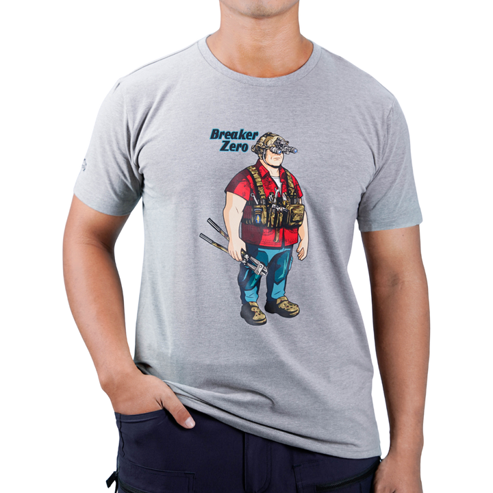 เสื้อยืดสกรีนลาย VALOR PX - Breaker Zero T-Shirt เสื้อใส่เที่ยว ลายกราฟิก