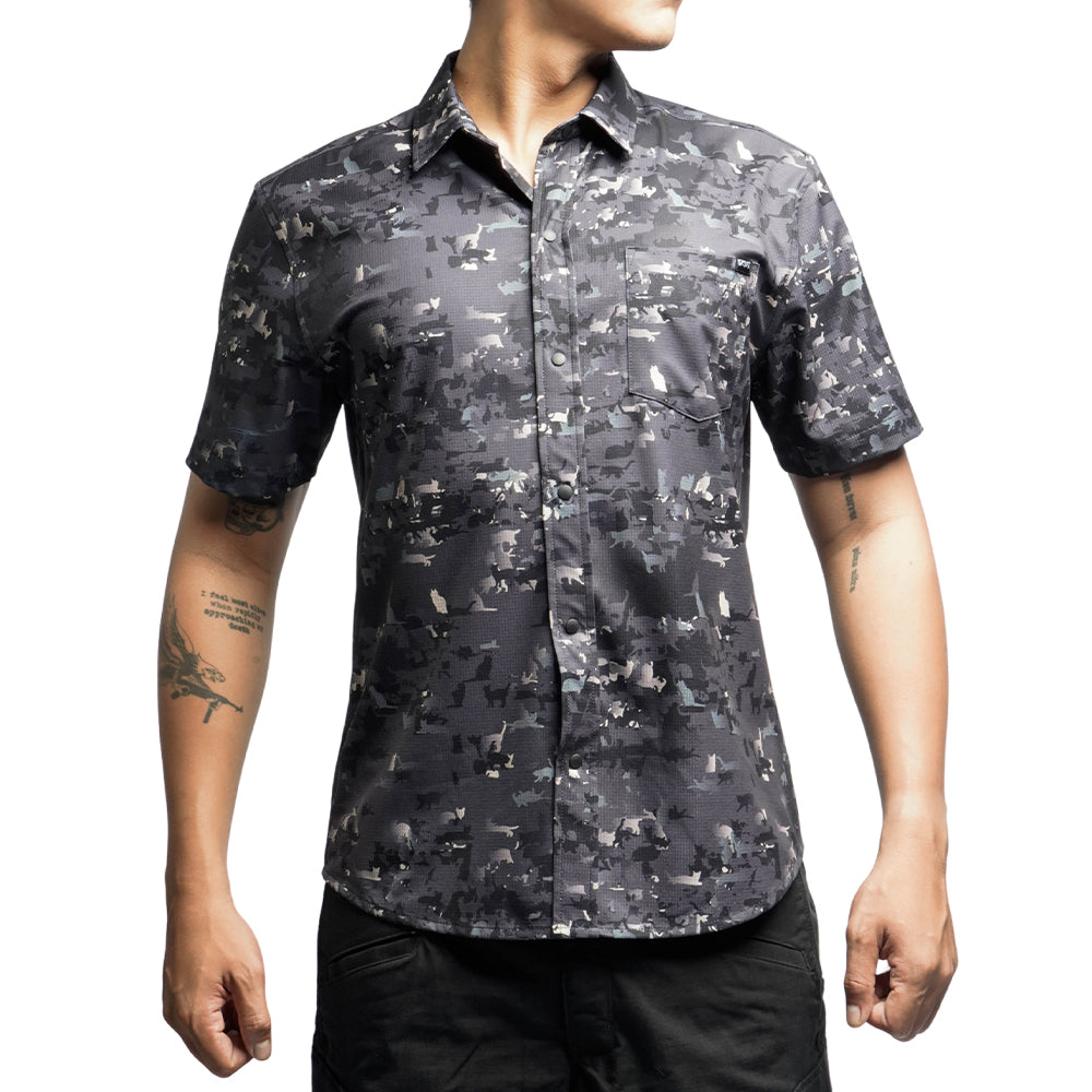 VALOR PX - Short Sleeve Shirt [CATMOUFLAG]