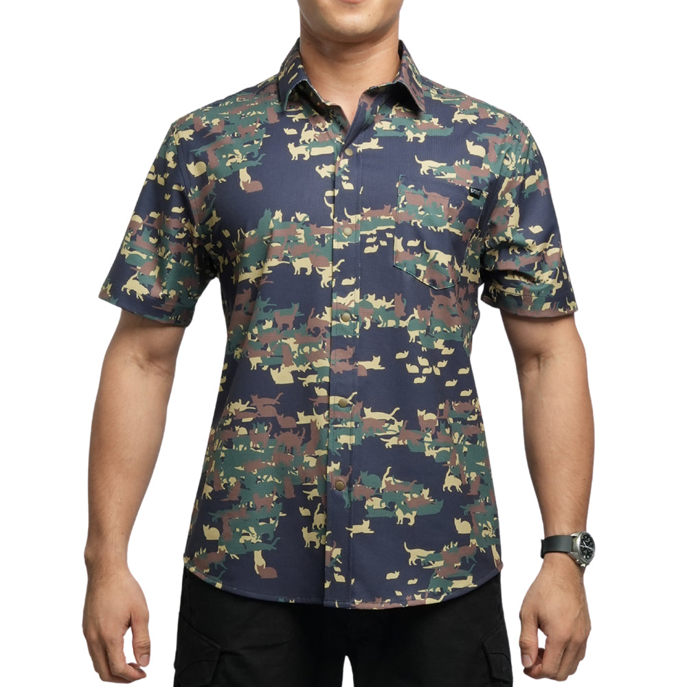 VALOR PX - Short Sleeve Shirt [CATMOUFLAG]