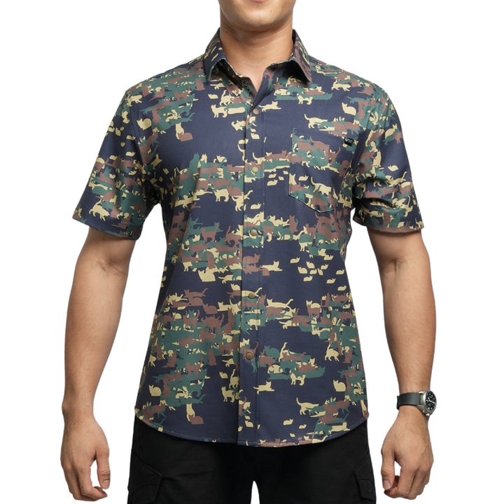 VALOR PX - Short Sleeve Shirt [CATMOUFLAG]