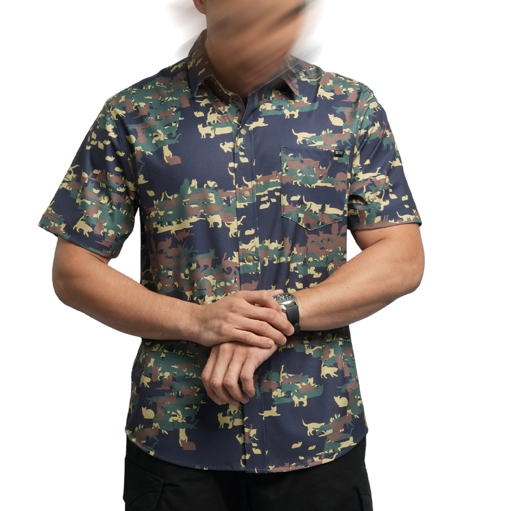 VALOR PX - Short Sleeve Shirt [CATMOUFLAG]