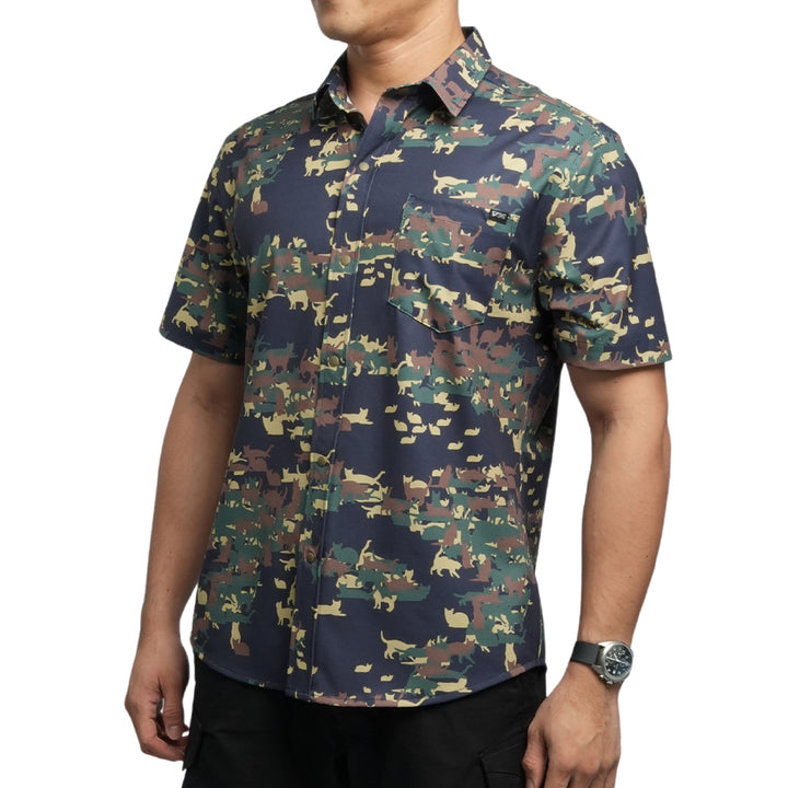 VALOR PX - Short Sleeve Shirt [CATMOUFLAG]