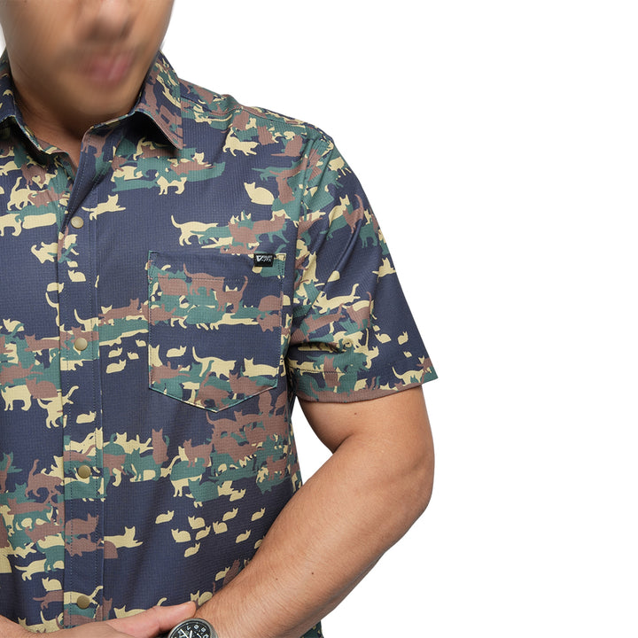 VALOR PX - Short Sleeve Shirt [CATMOUFLAG]
