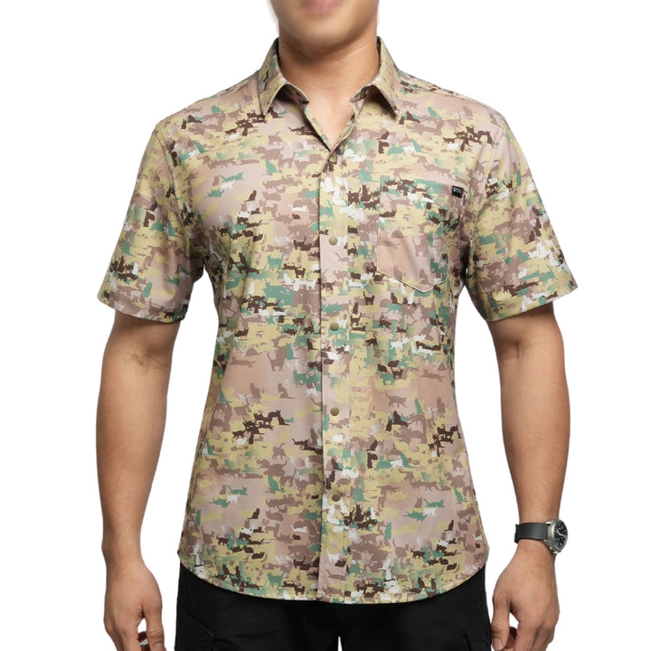 VALOR PX - Short Sleeve Shirt [CATMOUFLAG]