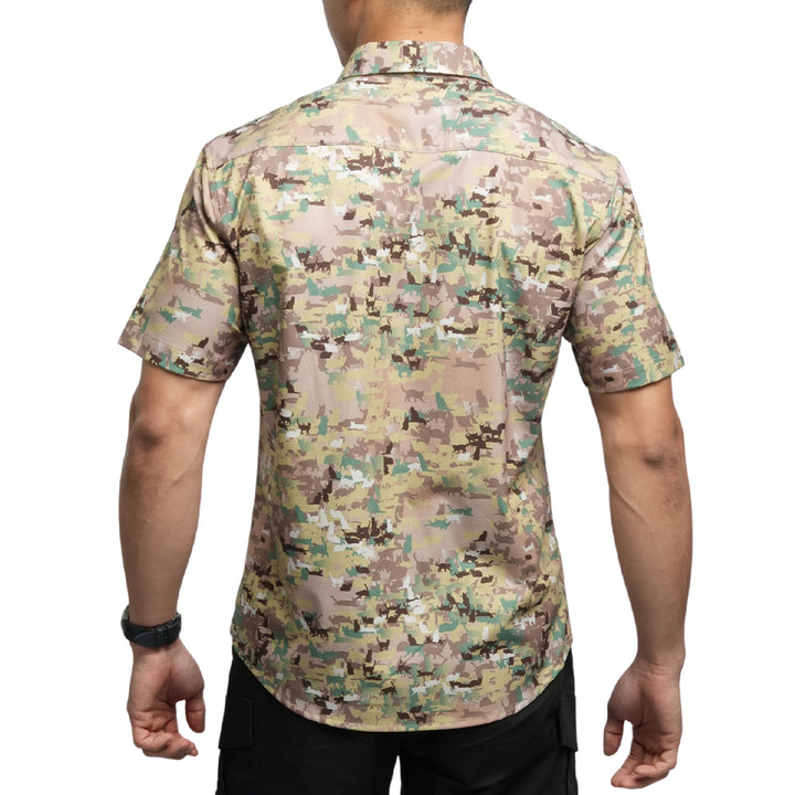 VALOR PX - Short Sleeve Shirt [CATMOUFLAG]