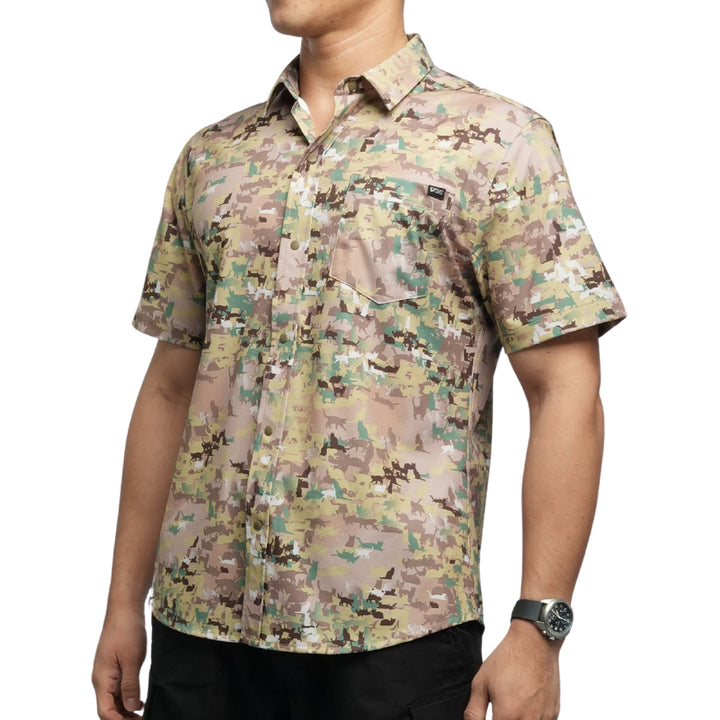 VALOR PX - Short Sleeve Shirt [CATMOUFLAG]