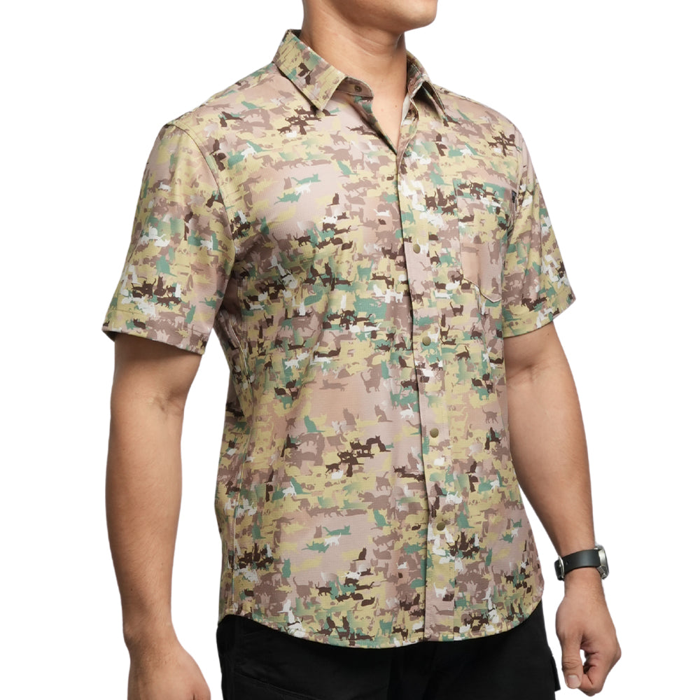 VALOR PX - Short Sleeve Shirt [CATMOUFLAG]