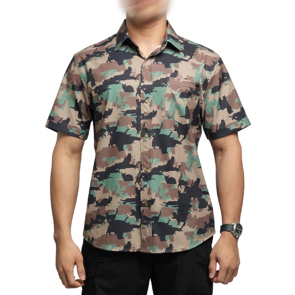VALOR PX - Short Sleeve Shirt [CATMOUFLAG]