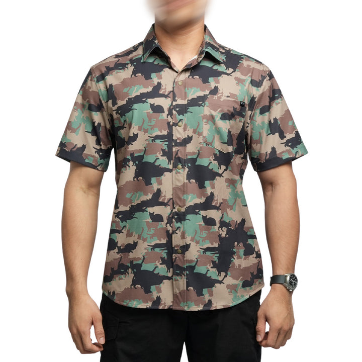 VALOR PX - Short Sleeve Shirt [CATMOUFLAG]