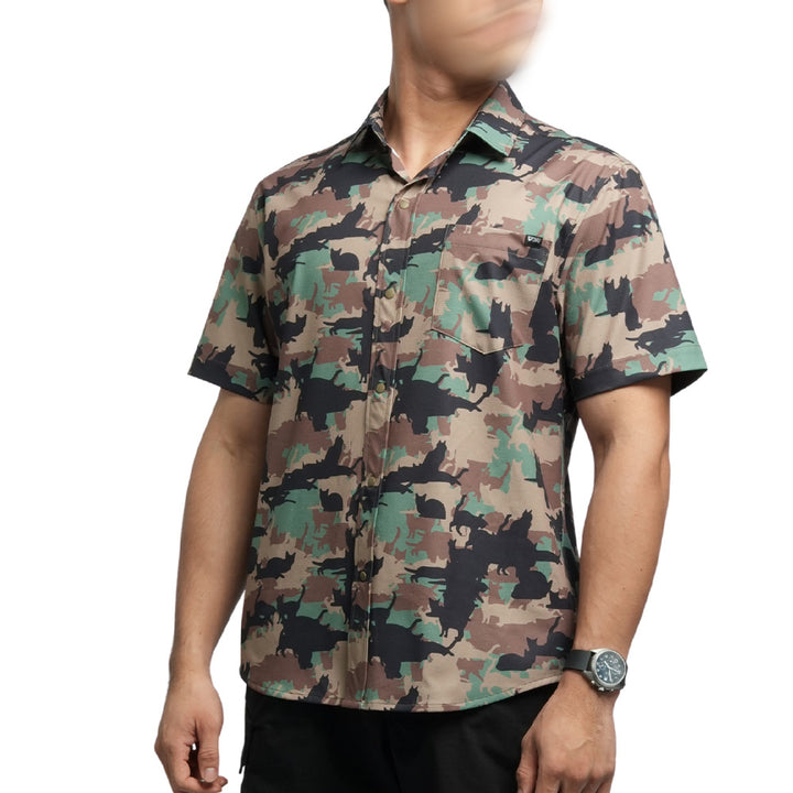 VALOR PX - Short Sleeve Shirt [CATMOUFLAG]