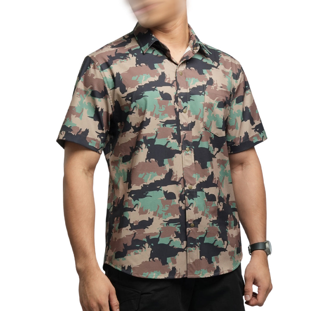 VALOR PX - Short Sleeve Shirt [CATMOUFLAG]