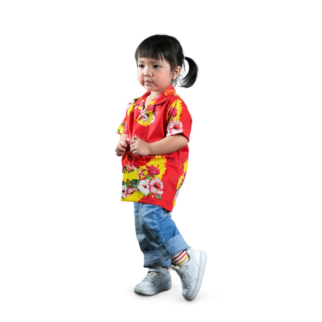 VALOR PX - Girl Bomb Kids' Hawaii Shirts