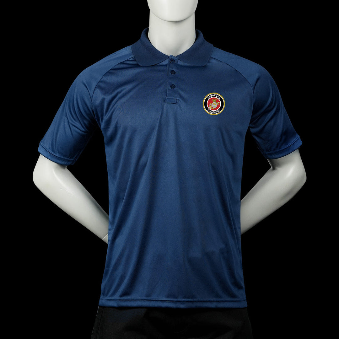 VALOR PX Free logo screen printing - Internal unit, Navy Marine Corps [Polo shirt]