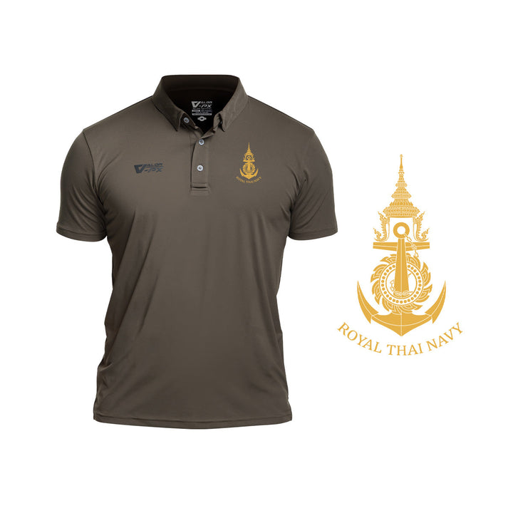 VALOR PX – เสื้อโปโล กองทัพเรือ [สกรีนโลโก้หน่วยงาน ฟรี]