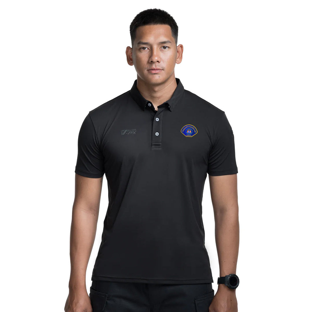 VALOR PX – เสื้อโปโล กองปราบปราม [สกรีนโลโก้หน่วยงาน ฟรี]