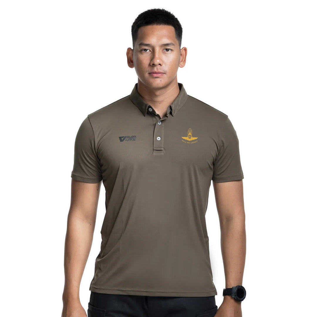 VALOR PX – เสื้อโปโล กองทัพอากาศ [สกรีนโลโก้หน่วยงาน ฟรี]