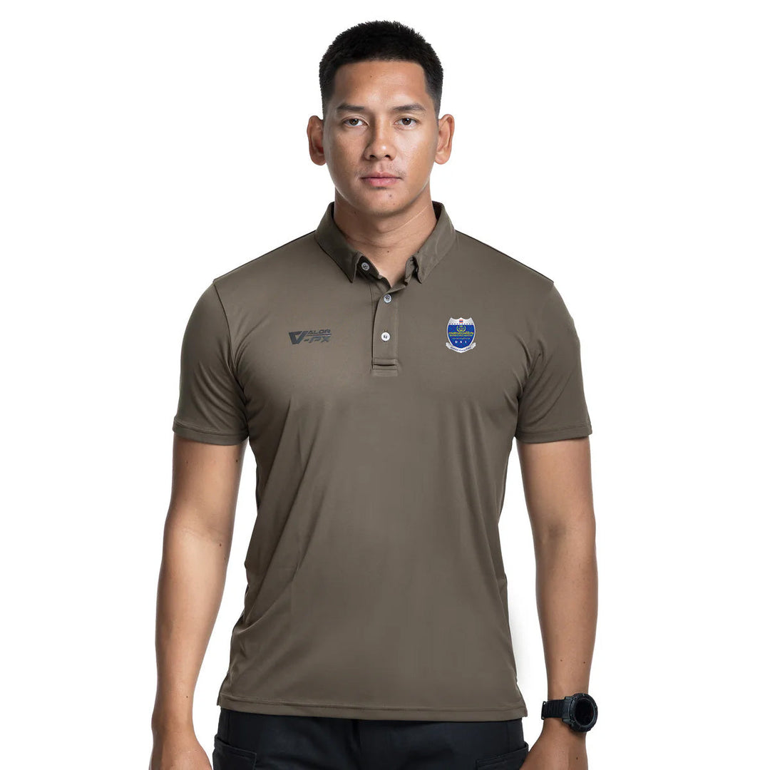 VALOR PX – เสื้อโปโล กรมสอบสวนคดีพิเศษ (DSI) [สกรีนโลโก้หน่วยงาน ฟรี]