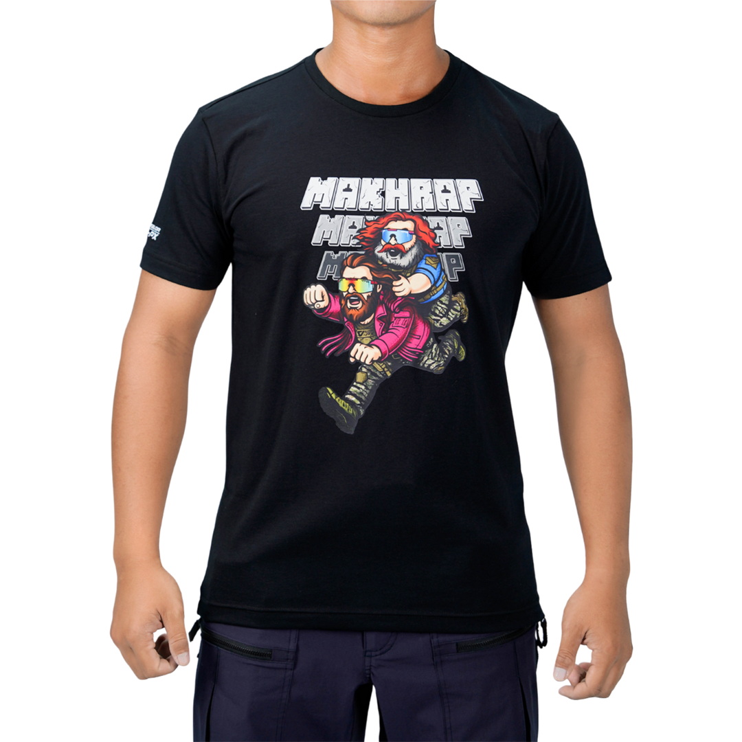 เสื้อยืดสกรีนลาย VALOR PX - MAKHRAP T-Shirt เสื้อใส่เที่ยว ลายกราฟิก