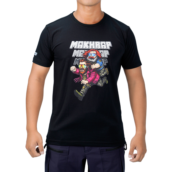 เสื้อยืดสกรีนลาย VALOR PX - MAKHRAP T-Shirt เสื้อใส่เที่ยว ลายกราฟิก