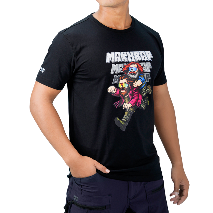เสื้อยืดสกรีนลาย VALOR PX - MAKHRAP T-Shirt เสื้อใส่เที่ยว ลายกราฟิก
