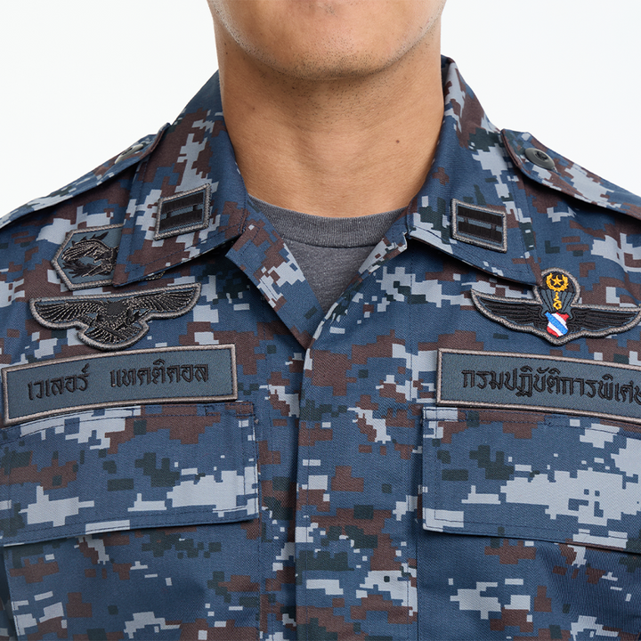 [PRE-ORDER ฟรี! เสื้อยืด] เสื้อทหาร VALOR PX - Native BDU Shirt เสื้อชุดฝึกลายพราง ทหารอากาศ RTAF