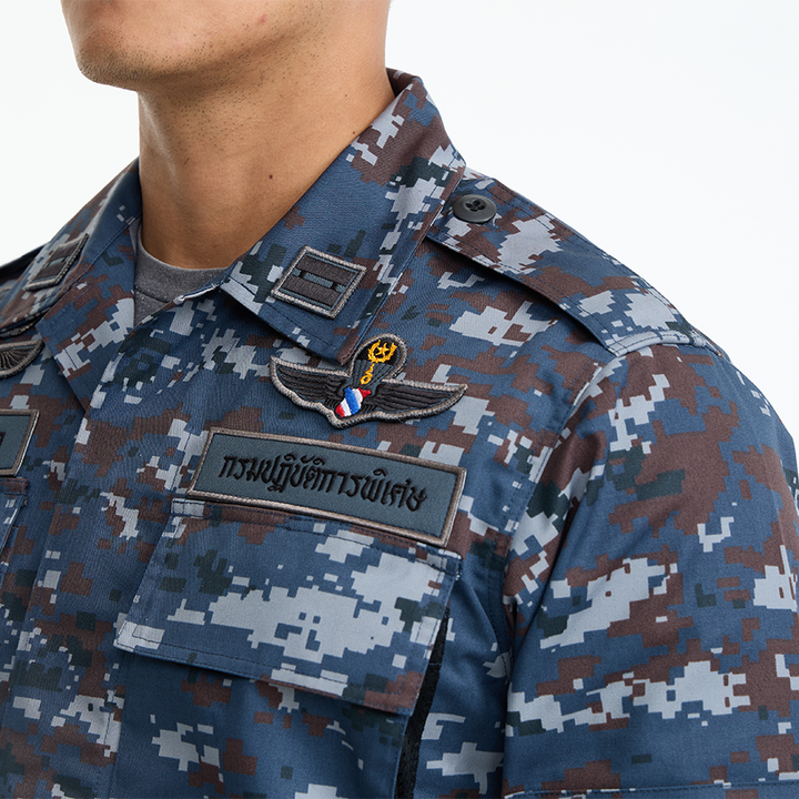[PRE-ORDER ฟรี! เสื้อยืด] เสื้อทหาร VALOR PX - Native BDU Shirt เสื้อชุดฝึกลายพราง ทหารอากาศ RTAF